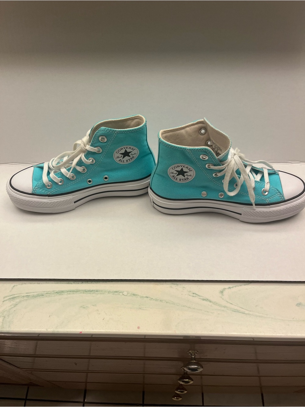 Converse Kids Teal High Top Sneakers